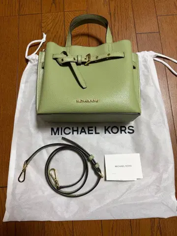 MICHAEL KORS 라이트 그린 2way 백