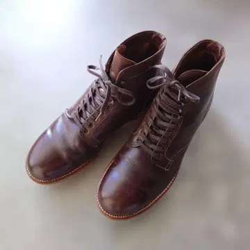 ALDEN 알든 4586 맨슨 밀리터리 부츠 카프 레더 7H
