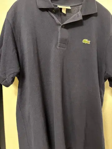 LACOSTE 피케 셔츠 M 사이즈 네이비