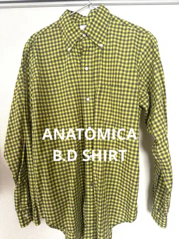 ANATOMICA B.D. SHIRT 포플린 체크