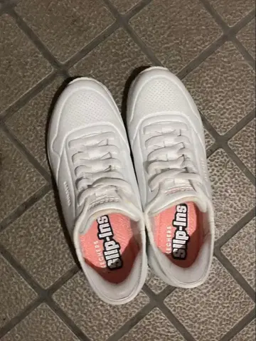 SKECHERS Slip-ins 스니커즈 화이트 25cm