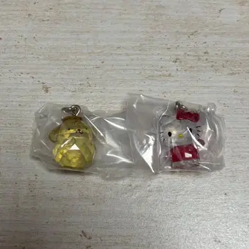 크리스탈 메지루시 액세서리 헬로키티 폼폼푸딩