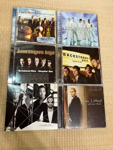 6장 세트 백스트리트 보이즈 CD