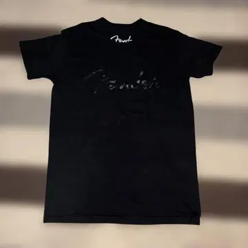 펜더 Fender T셔츠 블랙 S사이즈 악기 음악