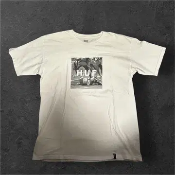HUF 화이트 t셔츠 L