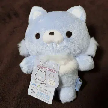 택 포함 아오코그의 숙박 아오이 코늑대 포즈 봉제 인형