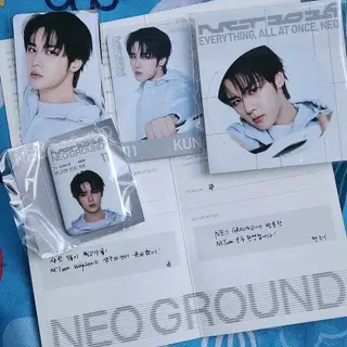 엔시티 NCT 10주년 네오그라운드 팝업 뱃지 포카 팜플렛 쿤 | 브랜드
