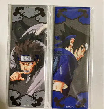 NARUTO 그림 카드 캔뱃지 컬렉션 우치하 사스케 & 키바