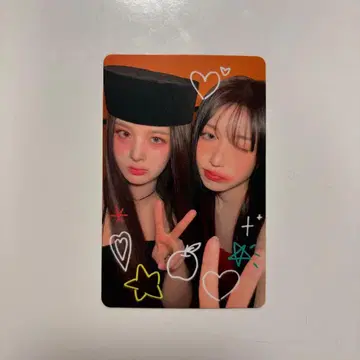 NMIXX 타워 레코드 특전 낙서 트레이딩 카드 유닛 소윤 해원