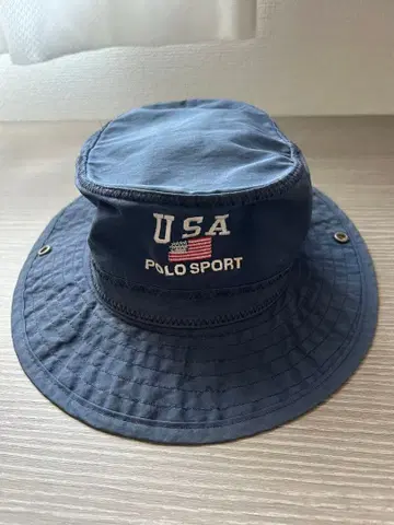 USA POLO SPORT 버킷햇 네이비