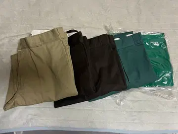 디키즈 워크 팬츠 더블니 5장 세트 33 새상품급