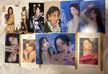 TWICE 엽서 파일 가사 카드 세트