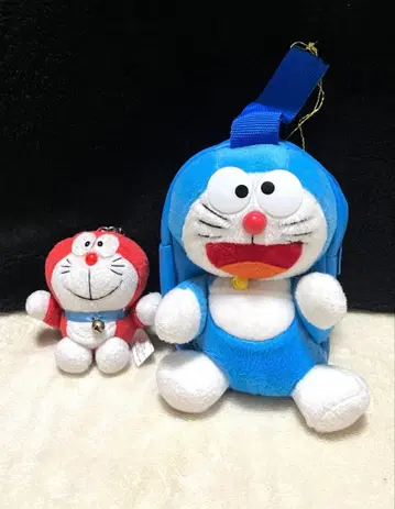 도라에몽 봉제 인형 파우치 마스코트 레트로