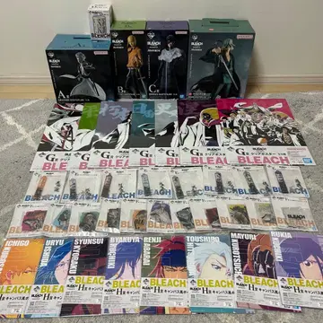 제일복권 BLEACH 상위상 피규어 풀컴 하위상 묶음 판매