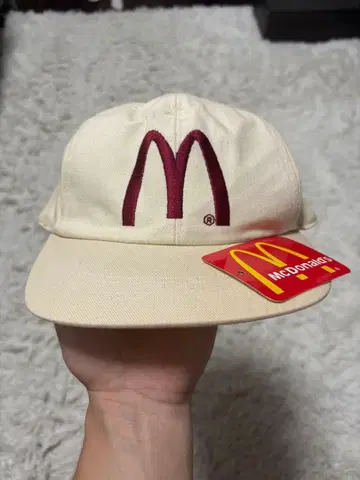 레어 90s 맥도날드 캡 빈티지