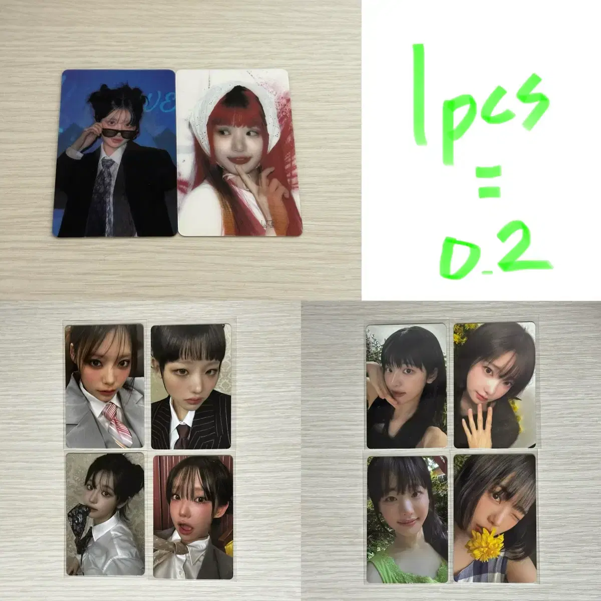 QWER Algorithm Blossom Chodan AlbumPhoto Card Photocard Proof of