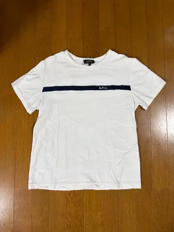 A.P.C. 화이트 티셔츠 S