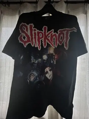 컨디션 최상 2001 Slipknot 티셔츠 M 사이즈 iowa