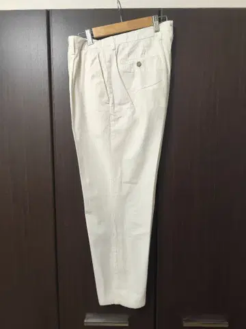 GERMANO BEAMS 콜라보 슬랙스 화이트 이탈리아제 50