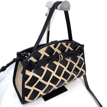 새상품급 FURLA 훌라 마르게리타 핸드백 가죽 2WAY 레어