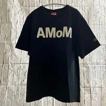 챔피온 AMoM 티셔츠 블랙 M 사이즈 1점 빈티지 구제 의류