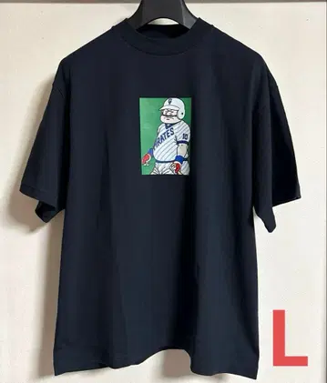 나아가라!! 파이리츠 에구치 히사시 T셔츠 네이비 L사이즈 이누이 켄타로