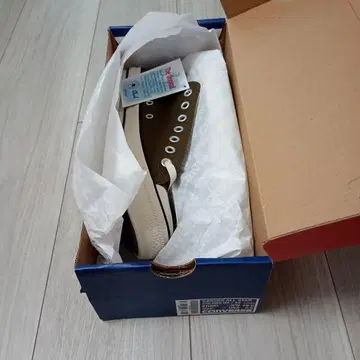 컨버스 올스타 캔버스 OX 9.5 카키 새상품