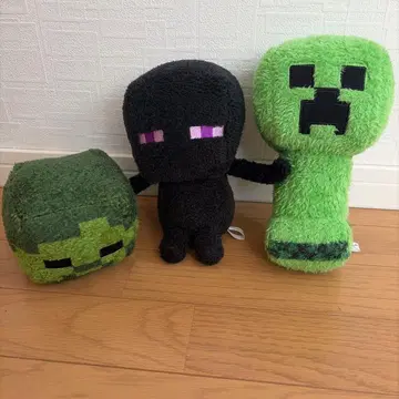 마인크래프트 봉제 인형 세트