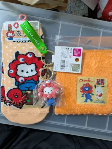 오사카 포차코 굿즈 3종 세트
