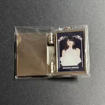 노기자카46 개별 로고 키링 오오코시 히나노