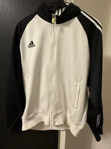adidas 트랙 자켓 화이트 블랙