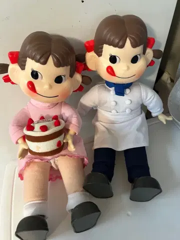 페코짱 인형 세트 레트로 장난감