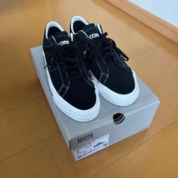 CONVERSE 블랙 스웨이드 스니커즈