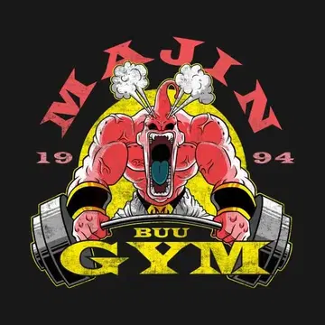 탱크탑 MAJIN GYM 마인 부우 골드짐 블랙 XL