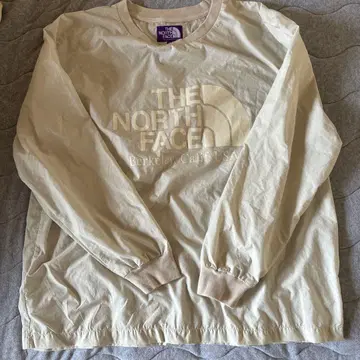 THE NORTH FACE 베이지 로고T셔츠 XL