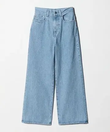 UNITED ARROWS 루즈 스트레이트 데님 팬츠