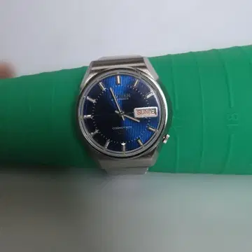 CITIZEN COSMOTRON 손목시계 블루 다이얼 빈티지
