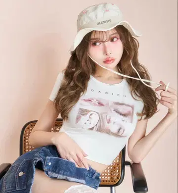완판템 아이템 Darich 레이디 사진 컴팩트 T셔츠 미개봉 다리치