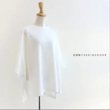 COGTHEBIGSMOKE 델타T셔츠 화이트