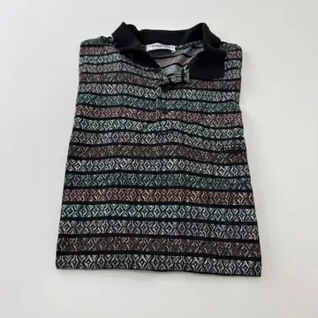 90s MISSONI SPORT 자수 로고 포켓 피케 셔츠