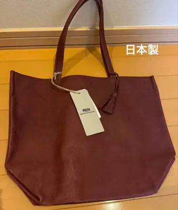 새상품 DOORS REN 콜라보 일본제 토트백 Wine Limited