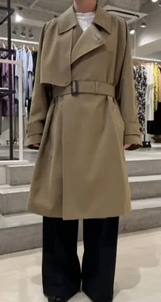 24SS The Reracs MIDDLE TRENCH COAT