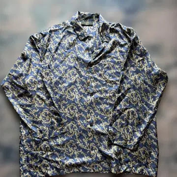 Orvis 실크 셔츠 80s 90s 빈티지
