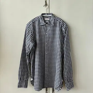 DRESSTERIOR 깅엄 체크 코튼 셔츠