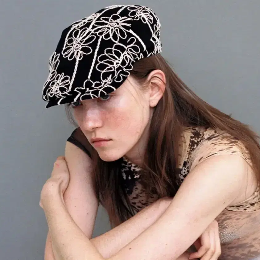 AWESOME NEEDS]BELLBOY CAP_RIBBON_WOOL BLACK 【公式通販】