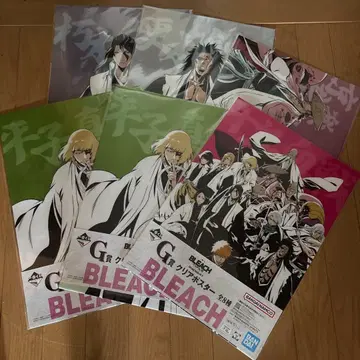 제일복권 BLEACH G상 클리어 포스터 6종