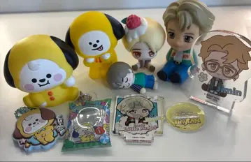 BT21 CHIMMY 지민 피규어 아크릴 스탠드 세트