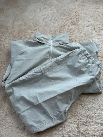 무인양품 발수 나일론 새상품급 셋업