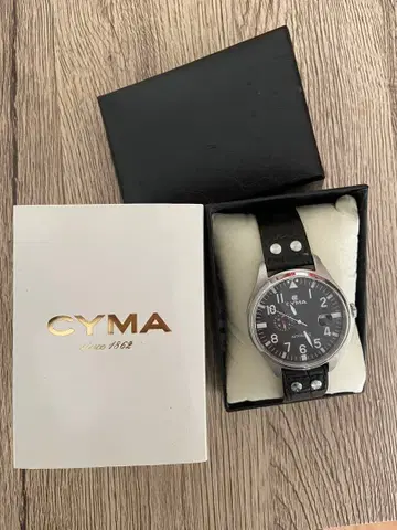 [기간 한정 가격 인하] CYMA 아날로그 손목시계