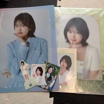IVE YUJIN 유진 클리어 파일 포토 카드 세트